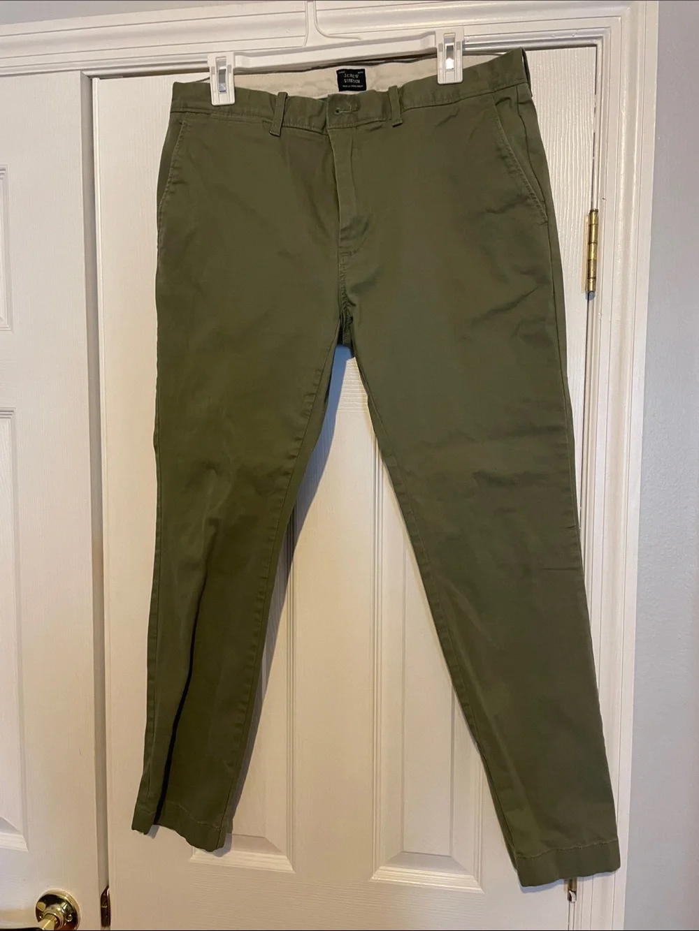 J. Crew Olive Green Men's Chino Pants